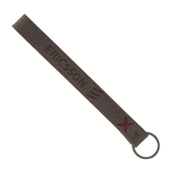 Hayward Leather Wrist Keychain with Metal Split-Ring 87