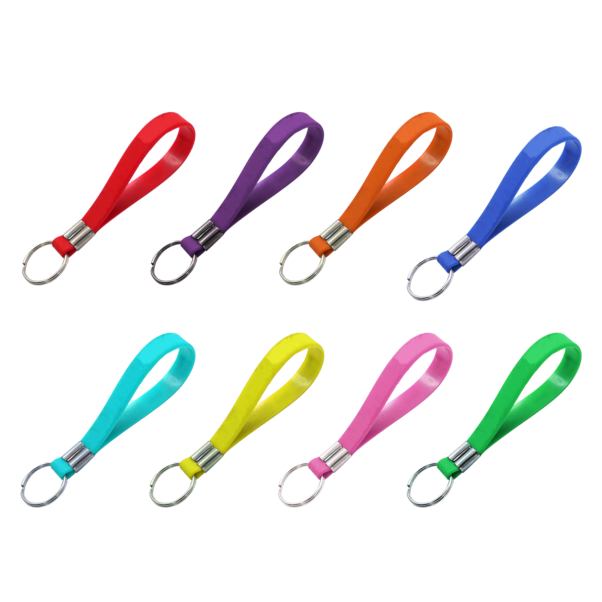 Trendy Silicone Keychains MOQ50 2