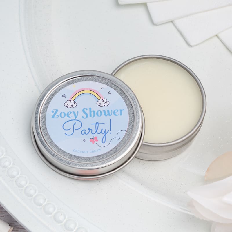 Custom Natural Lip Balm Tins 10
