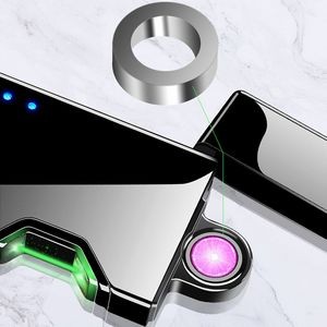 Rotated Arc Lightning Lighter With Sensor Switch And USB Charging 17