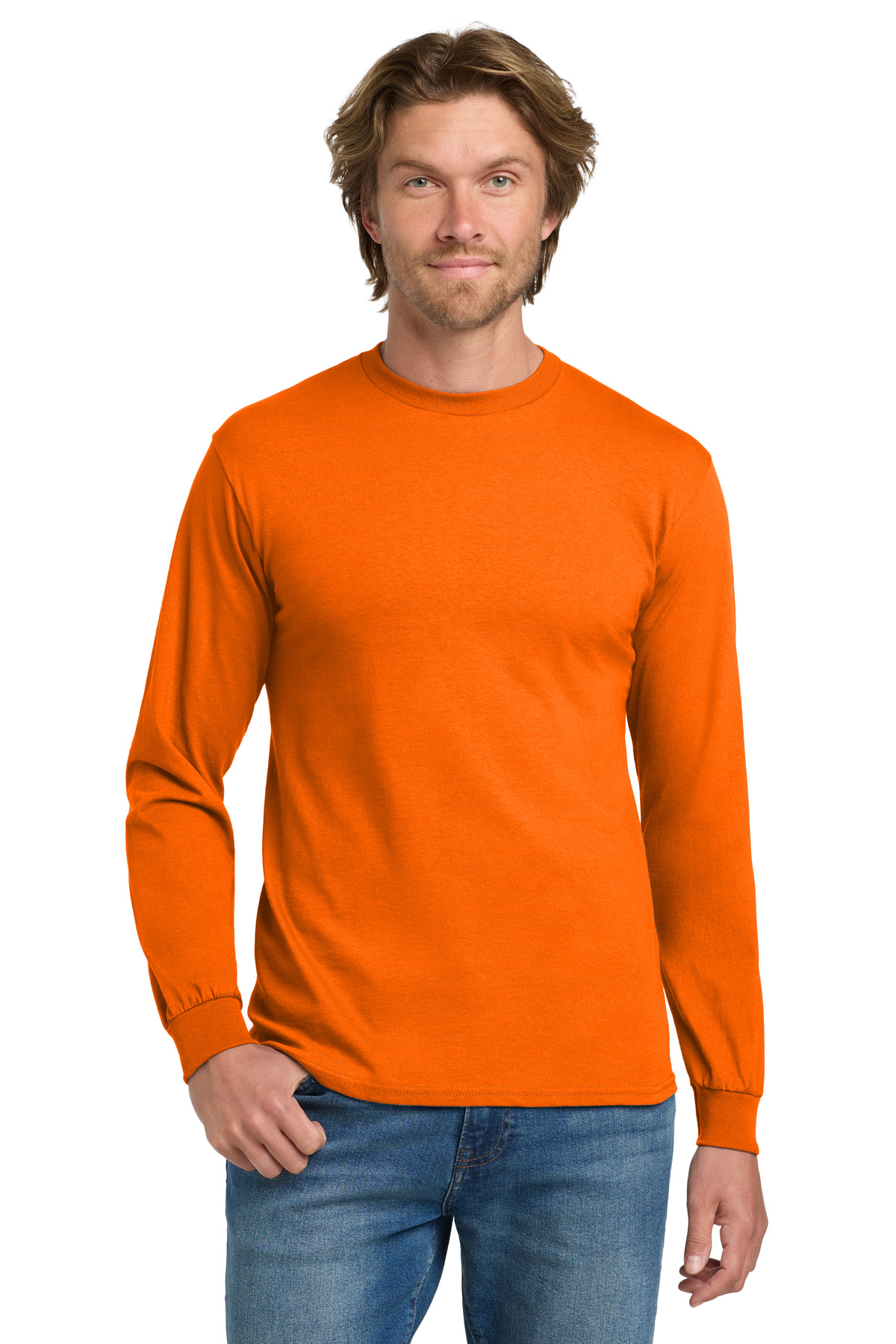 Gildan - Heavy Cotton 100% Cotton Long Sleeve T-Shirt. 5400 237