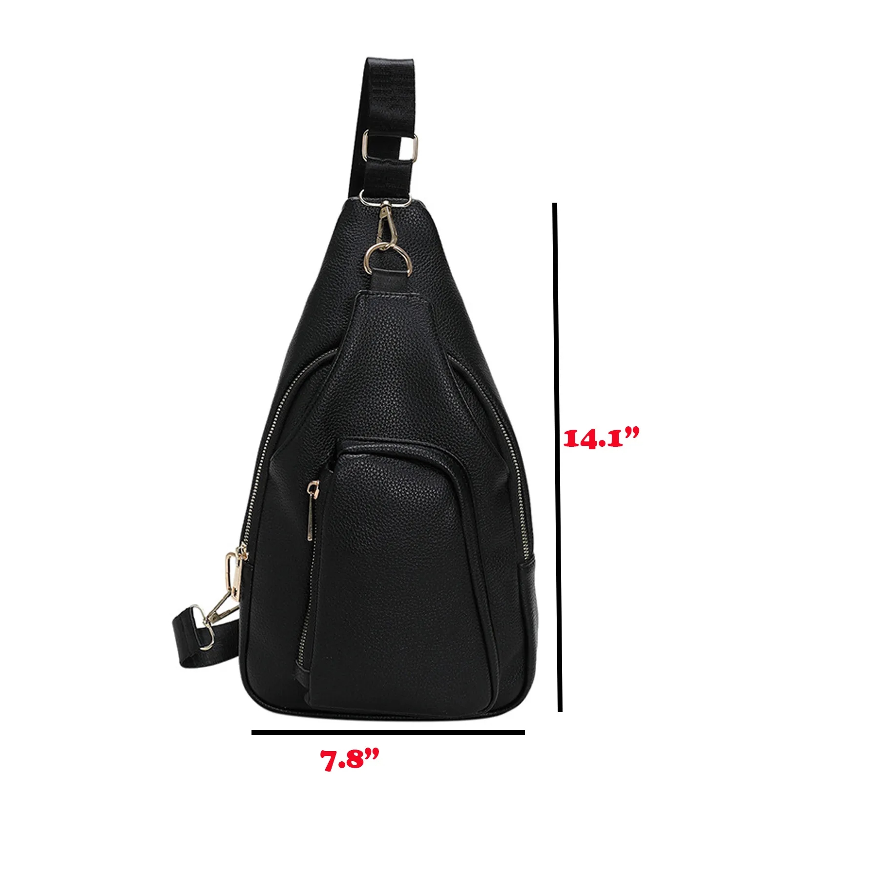PU leather crossbody bag for women 1