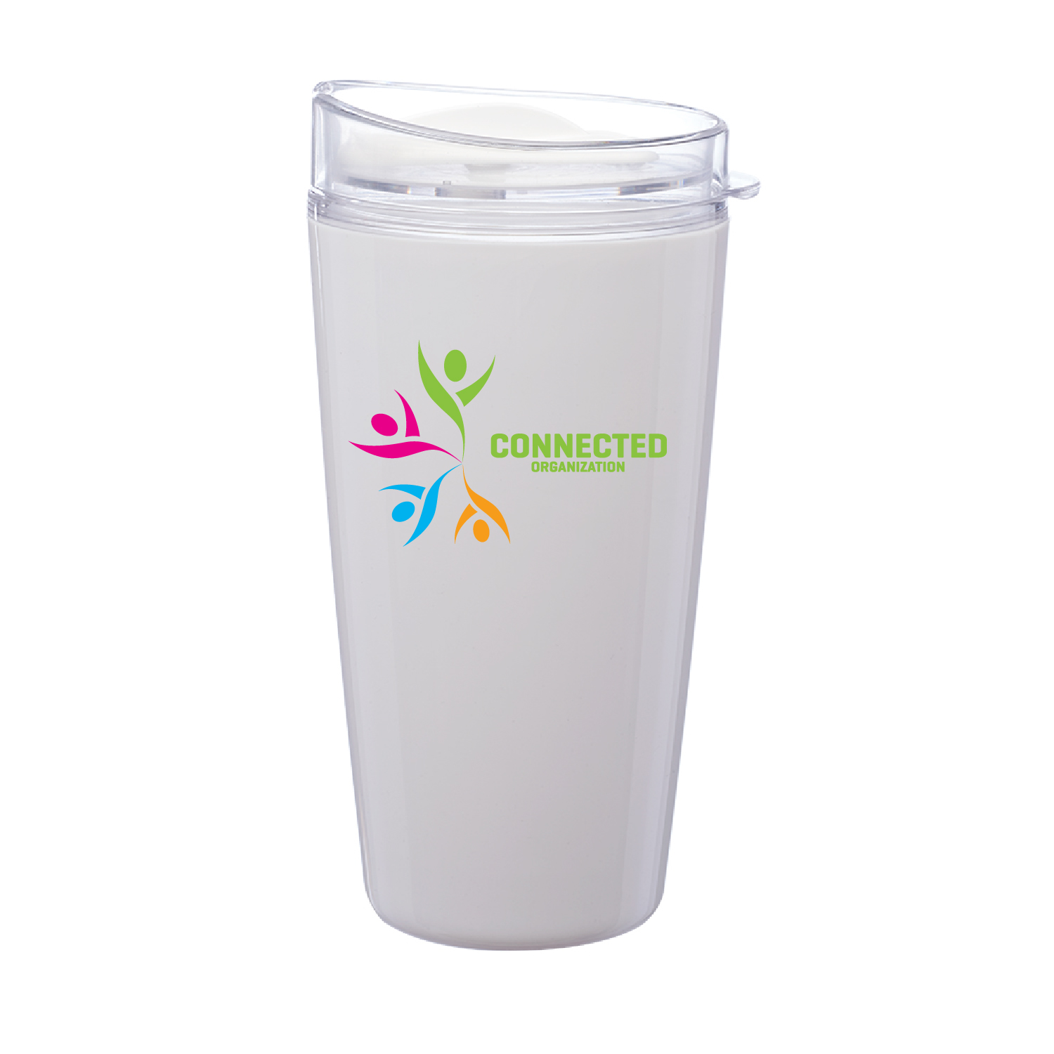 16 oz. Thumb Slide Coffee Tumbler (Full Color Imprint) 3
