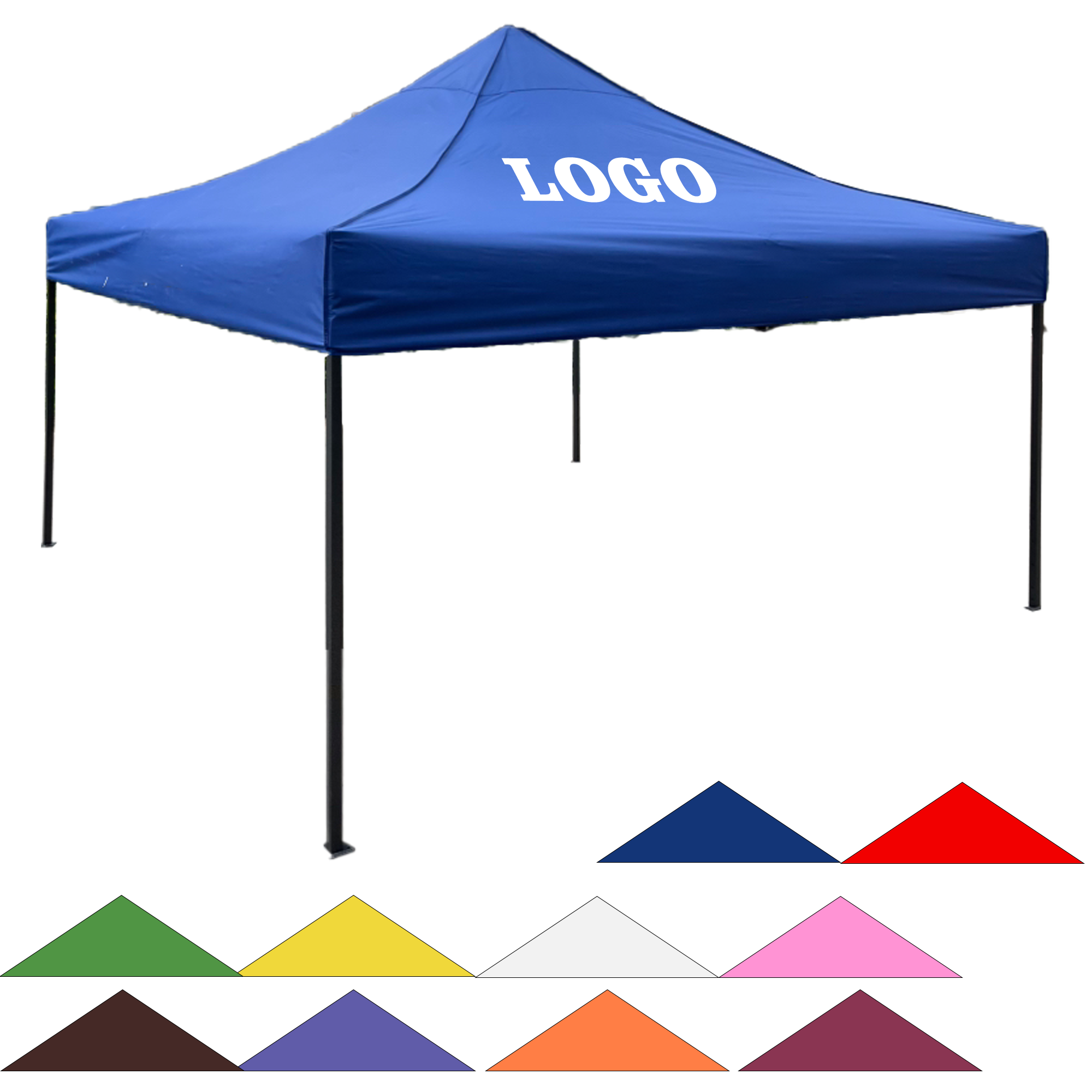 10' X 10' Pop Up Canopy Advertising Tent MOQ 1PCS