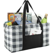 Buffalo Plaid Utility Tote 57
