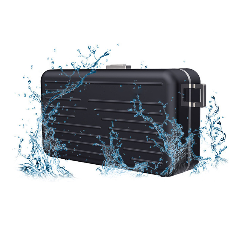 Suitcase Shape Waterproof Makeup Bag 4