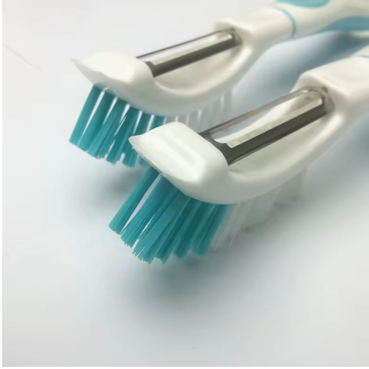 Vegetable Fruit Brush with Peeler 2 in 1 5