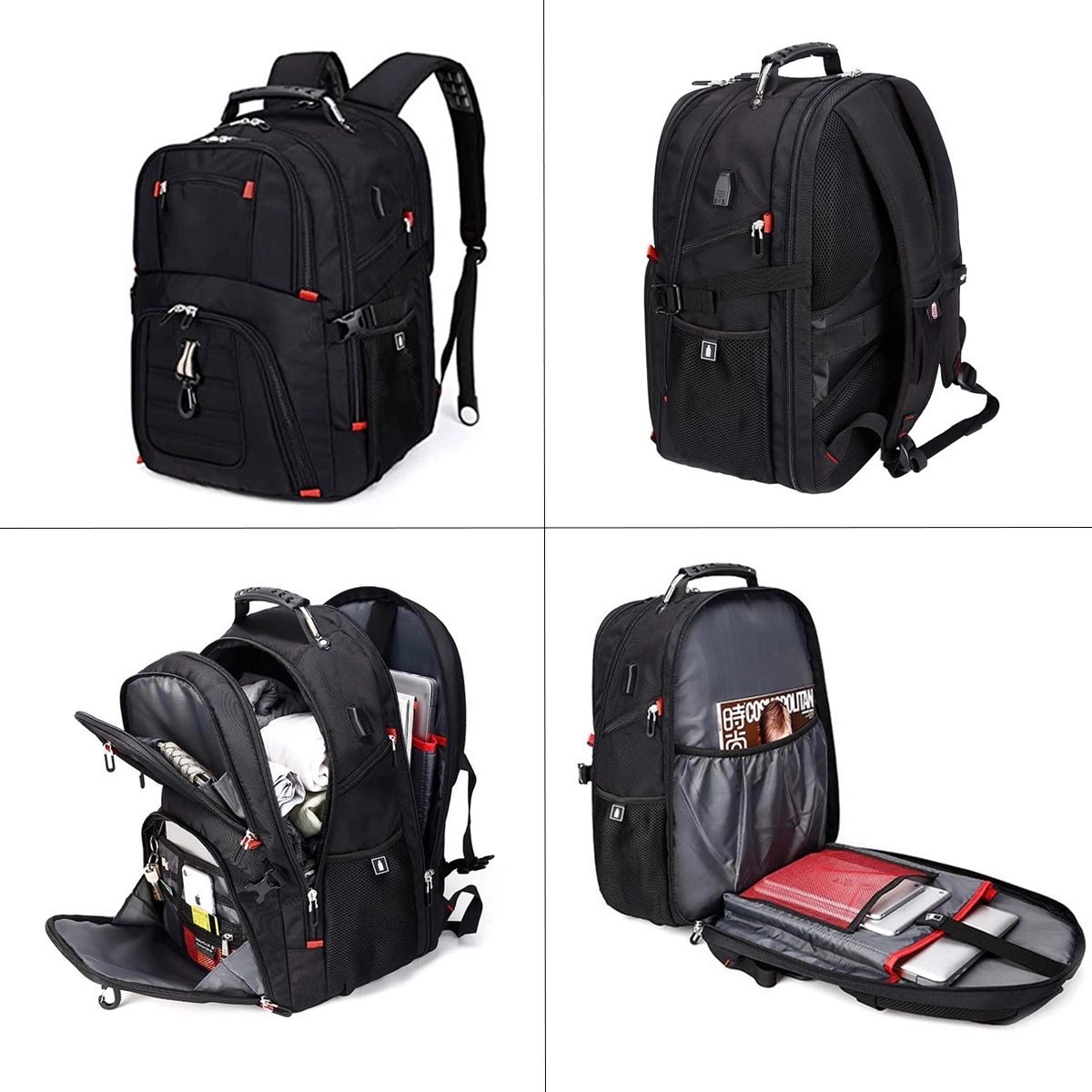 Extra Large 52L Travel Laptop Backpack 1