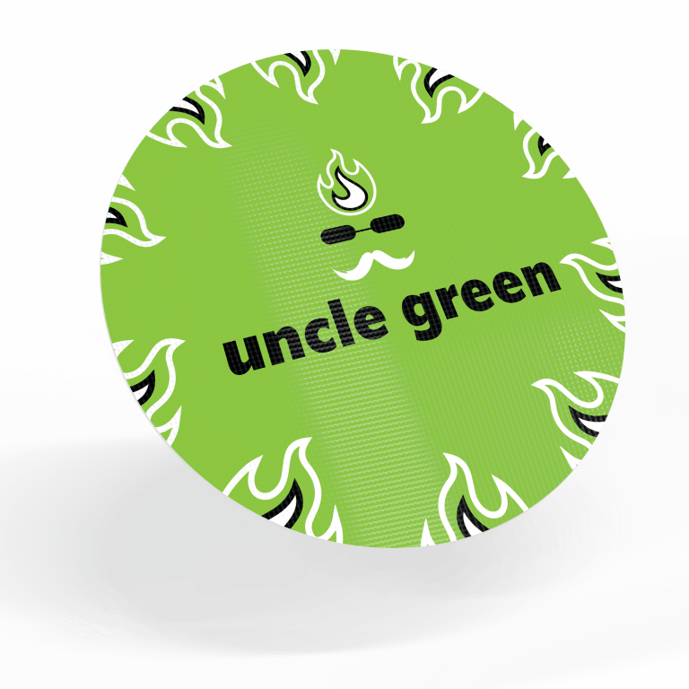 Custom Silicone Dab Mats 8" circle 5