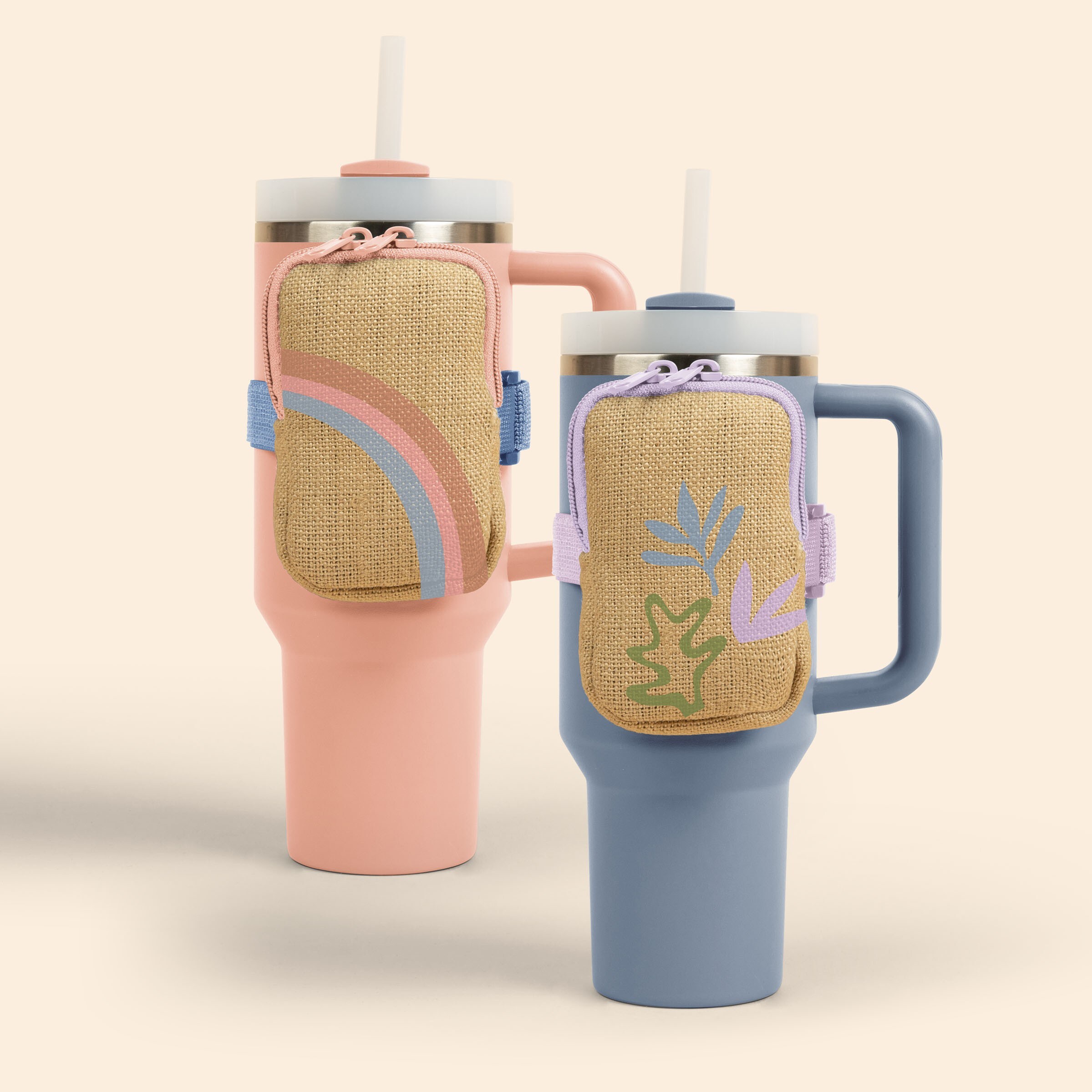 HYDRO POUCH - SMALL - BURLAP NEOPRENE