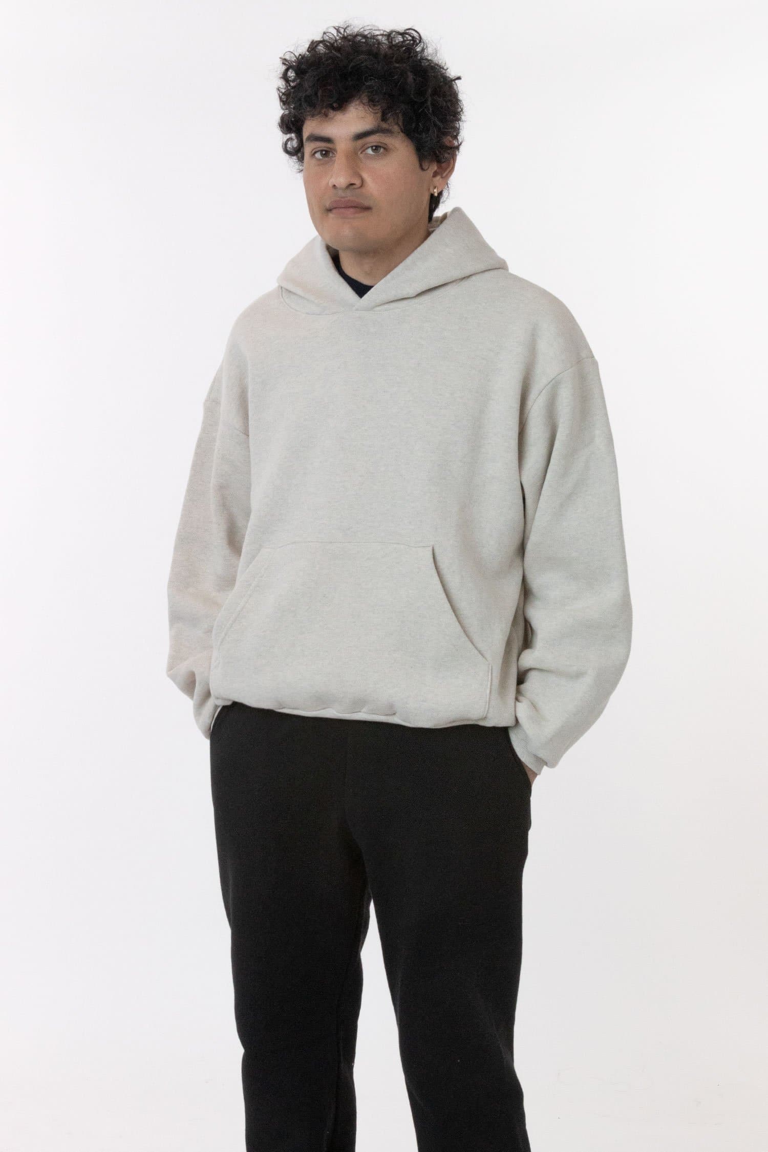 12 OZ MID-WEIGHT FLEECE WIDE HOODIE 6