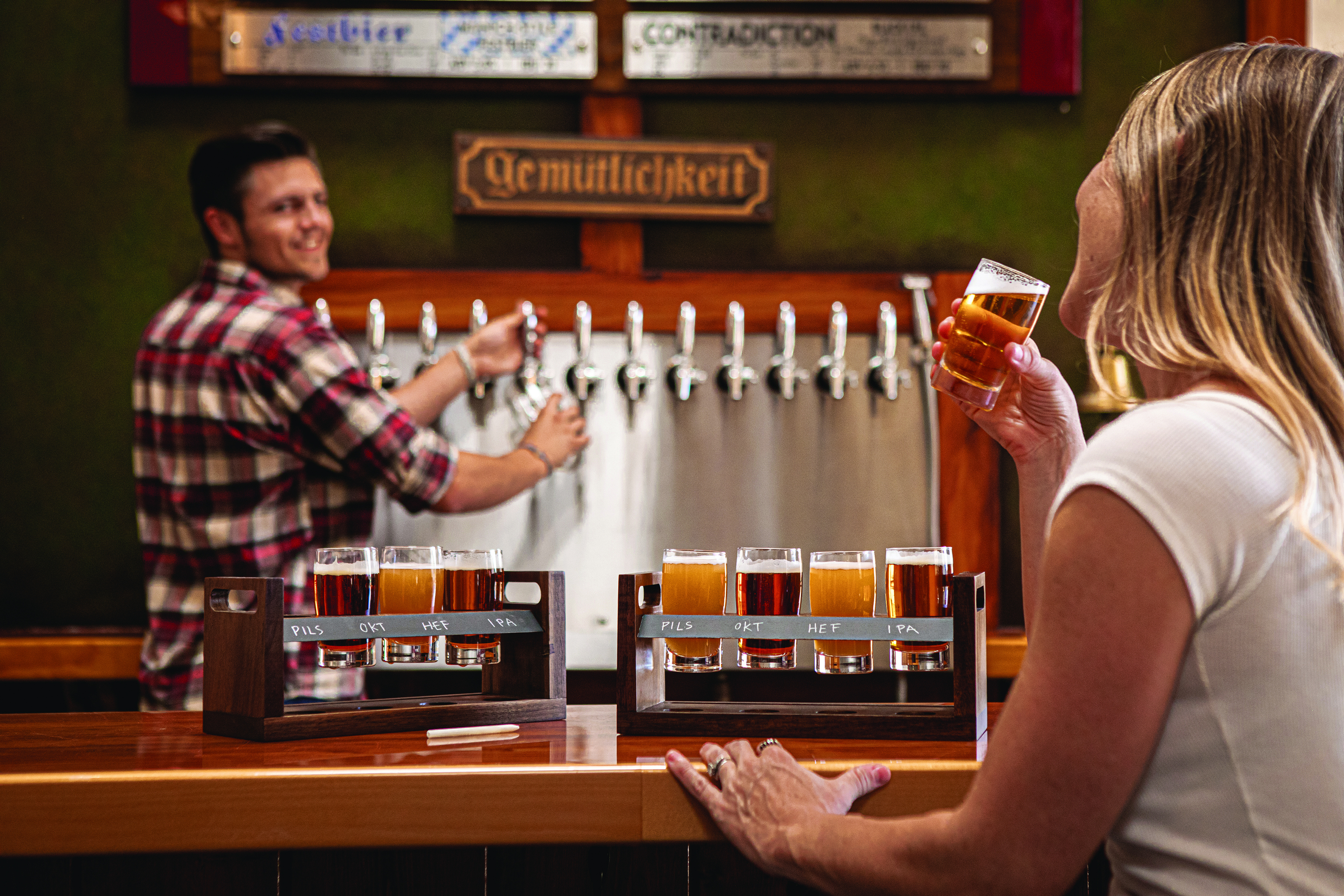 Craft Beer Flight Beverage Sampler 5