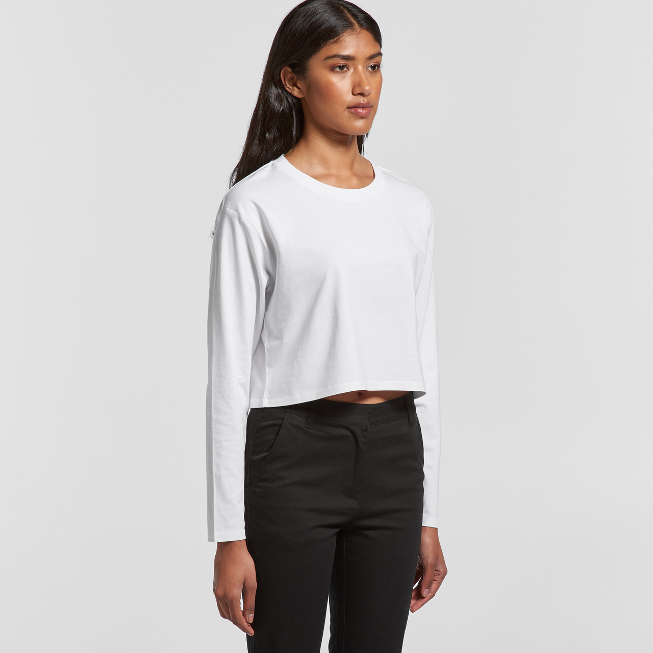 Wo's Crop L/S Tee | 4058 6