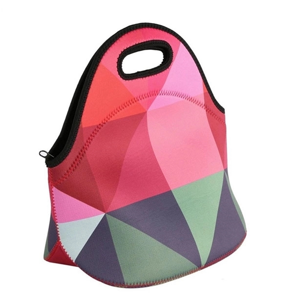 Full Color Neoprene Insulated Lunch Bag 7