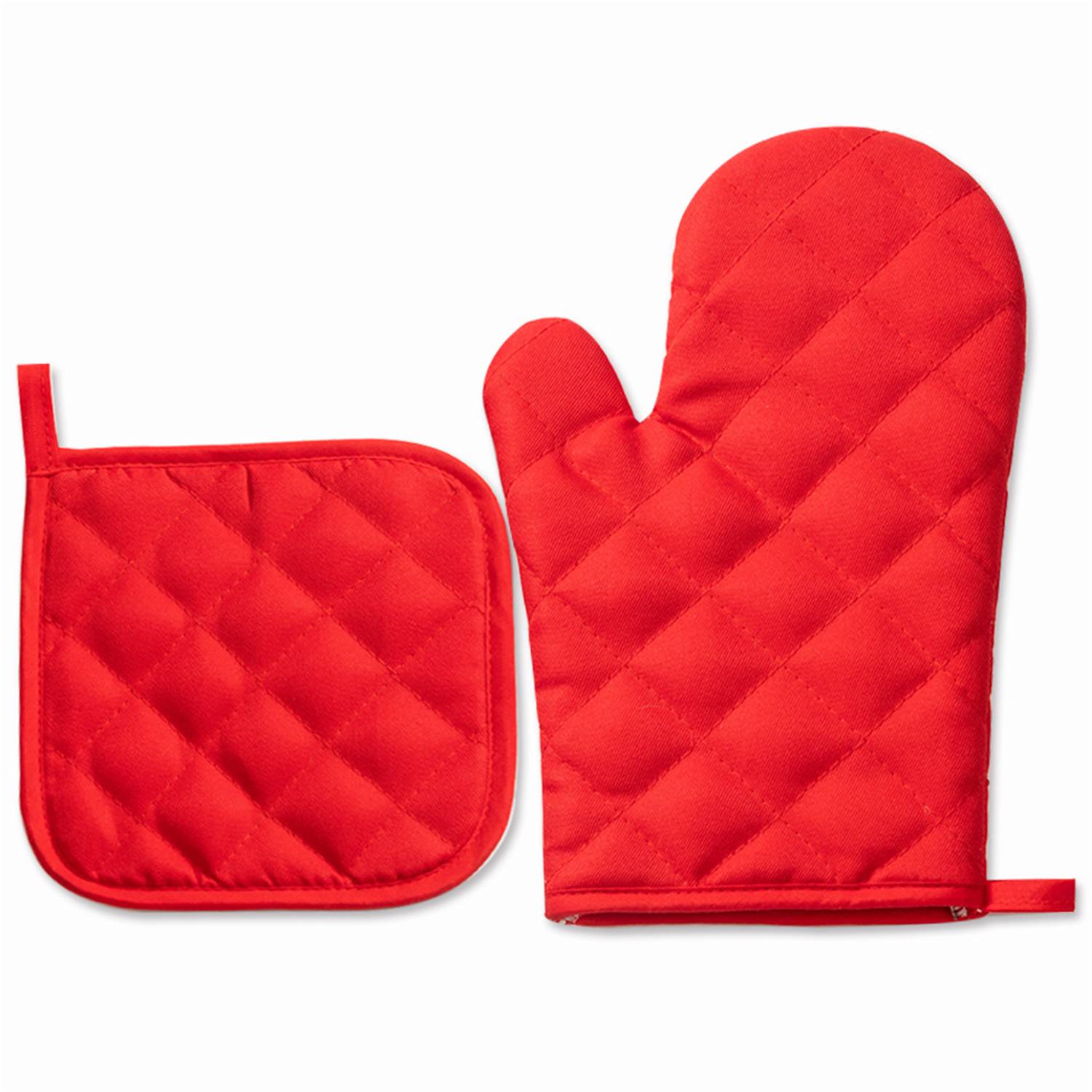 Oven Gloves With Mat 4