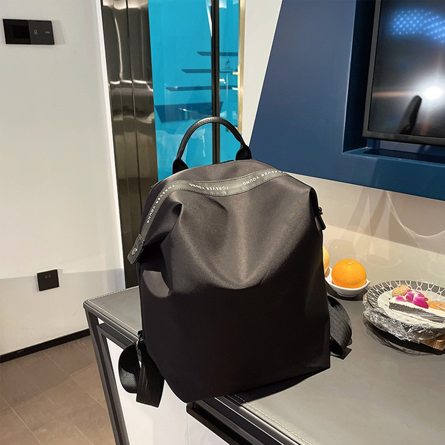 Minimalist Nylon Cloth Backpack 4