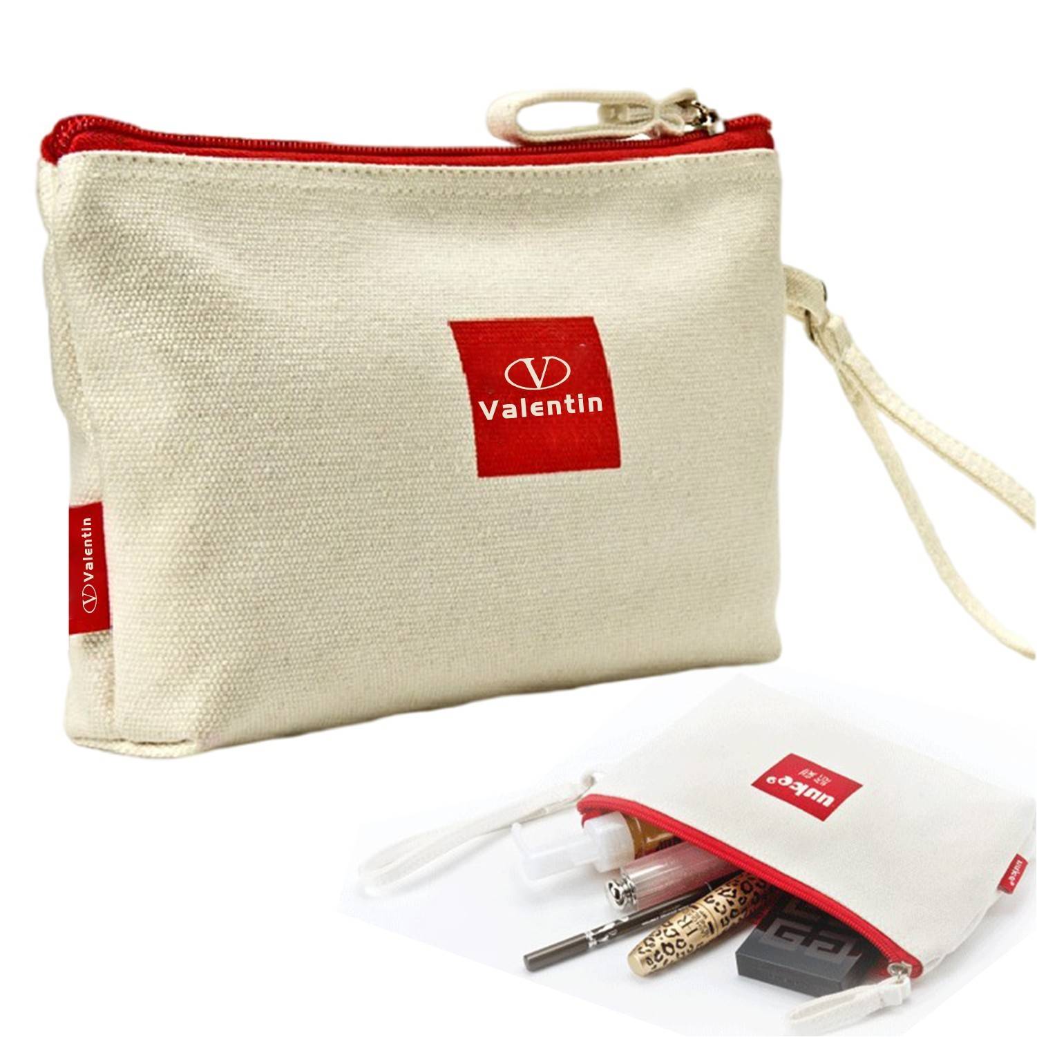 Canvas Cosmetic Bag 1