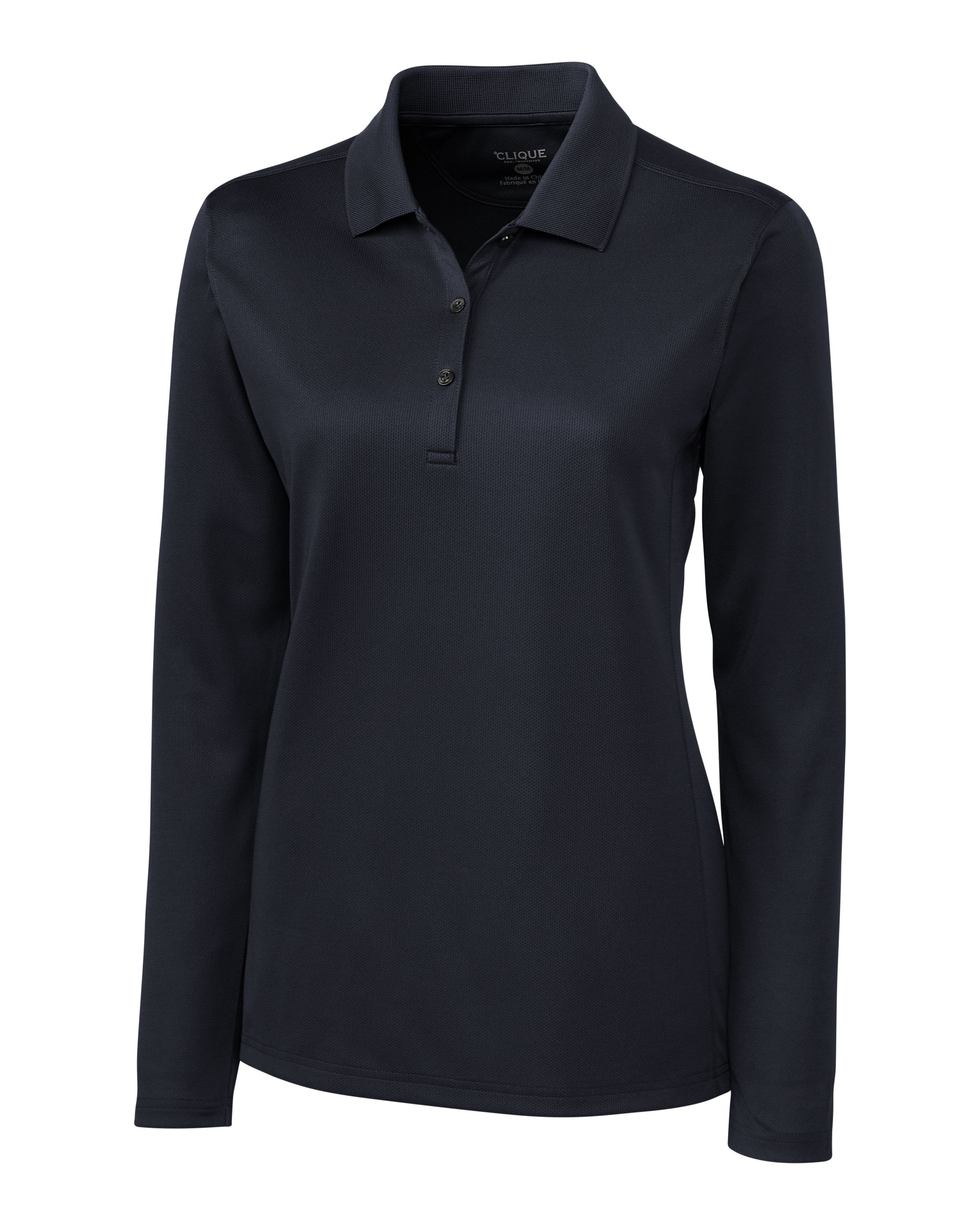 Clique Ice Pique Tech Womens Long Sleeve Polo 51