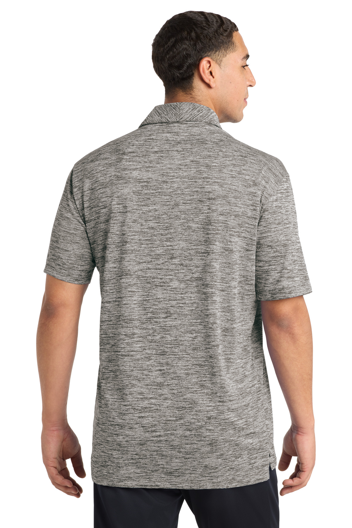 Sport-Tek PosiCharge Electric Heather Polo. ST590 49