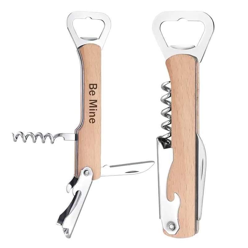 Wooden Bottle Opener & Wine Corkscrew 7
