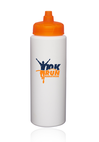 32 oz. HDPE Plastic Water Bottles with Quick Shot Lid 10