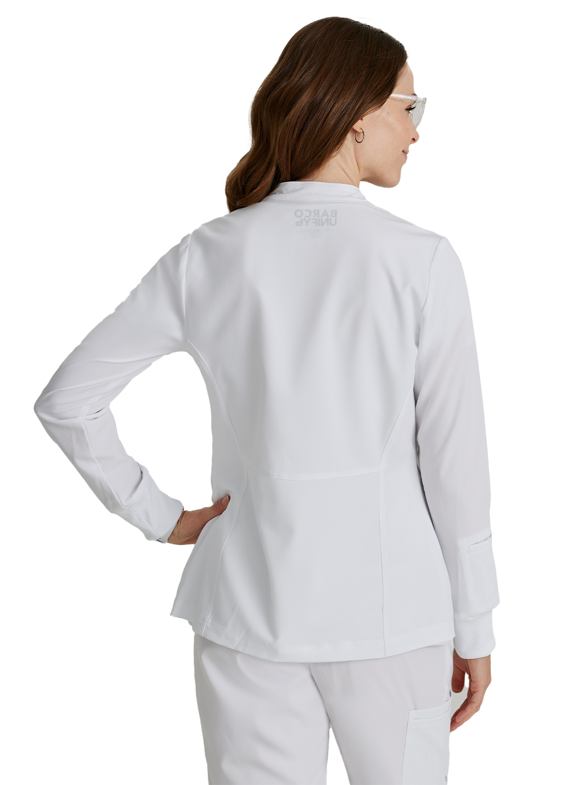 Barco Unify - Women's Three-Pocket Zip-Up Team Warm-Up Scrub Jacket 21