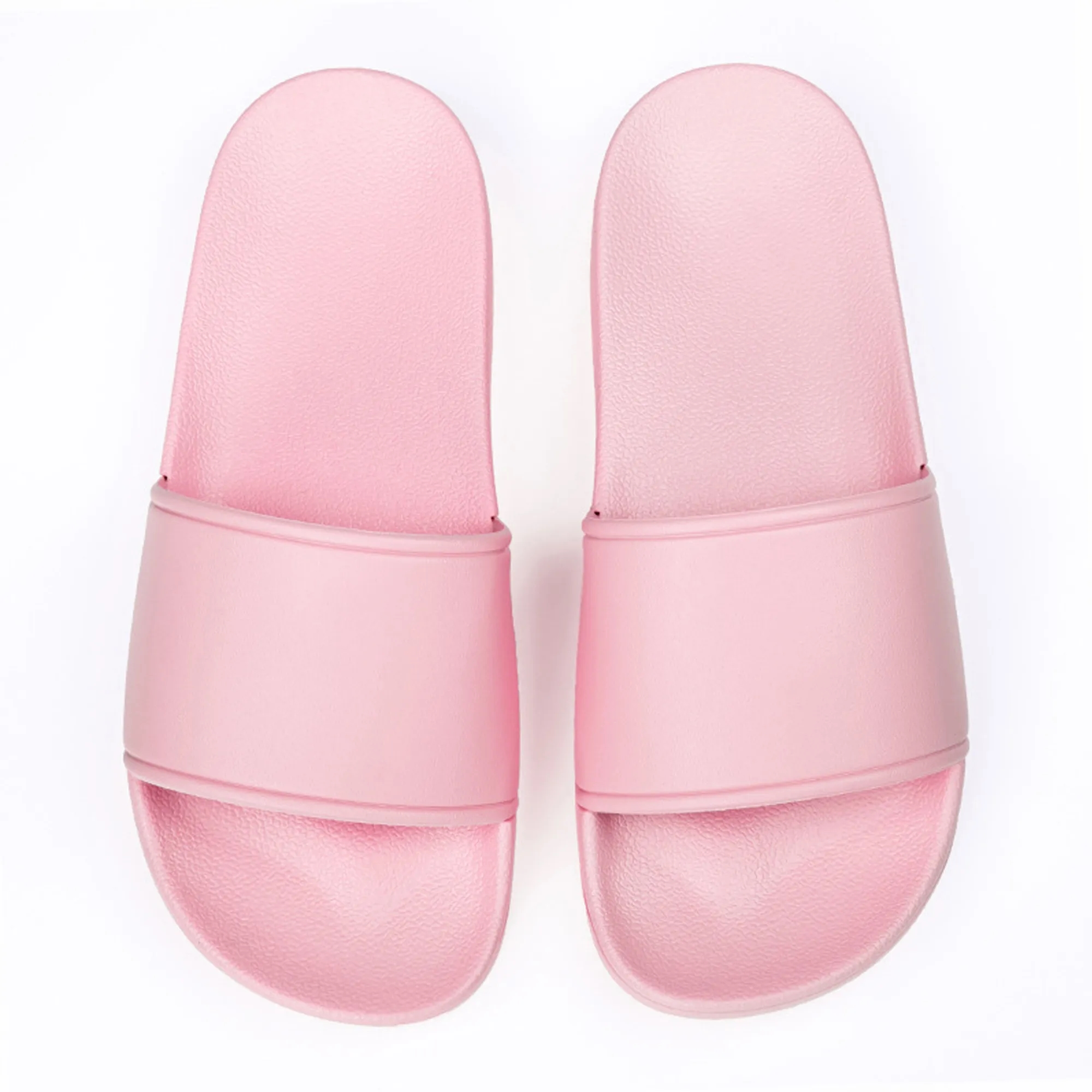 MOQ 50PCS Custom Home PVC Non-slip Slipper Slide Sandals 9