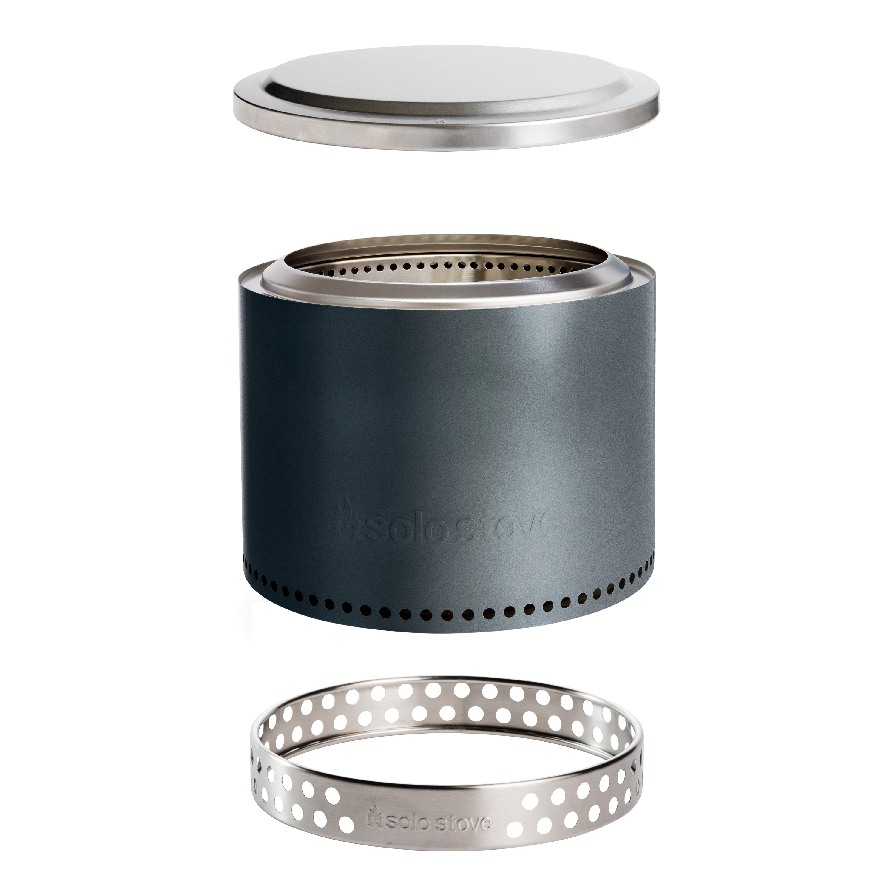 Solo Stove - Bonfire 2.0 Essential Bundle (Gunmetal Metallic) 1