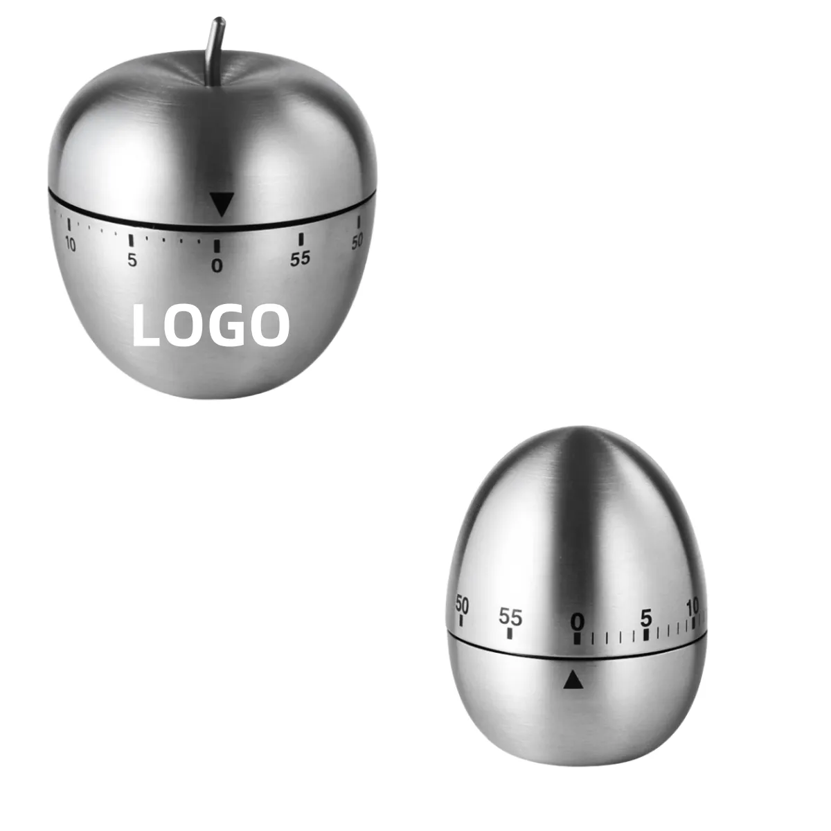 Stainless Steel Mechanical Kitchen Timer 1