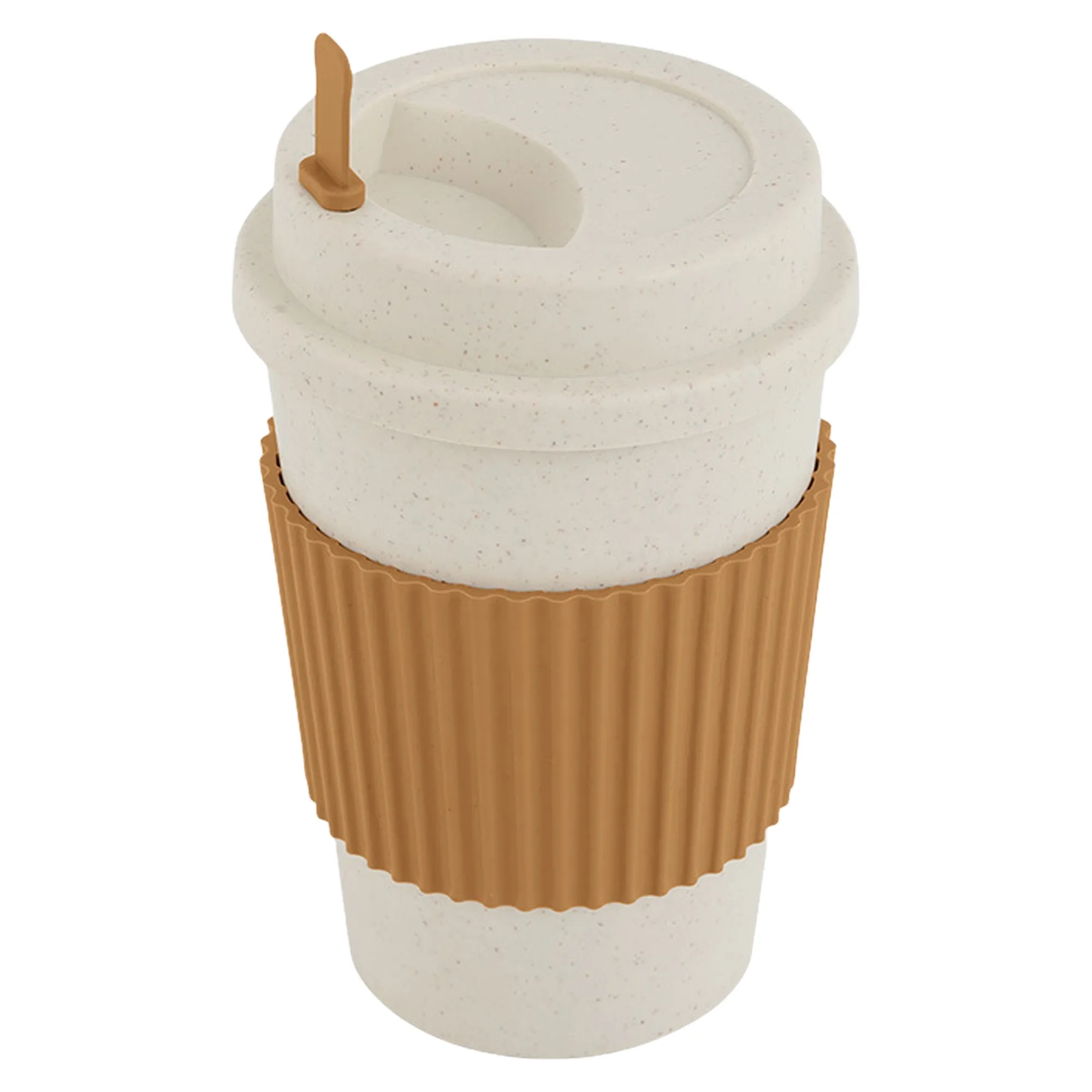 MOQ50 16OZ Wheat Straw Anti-Burning Coffee Cup 10
