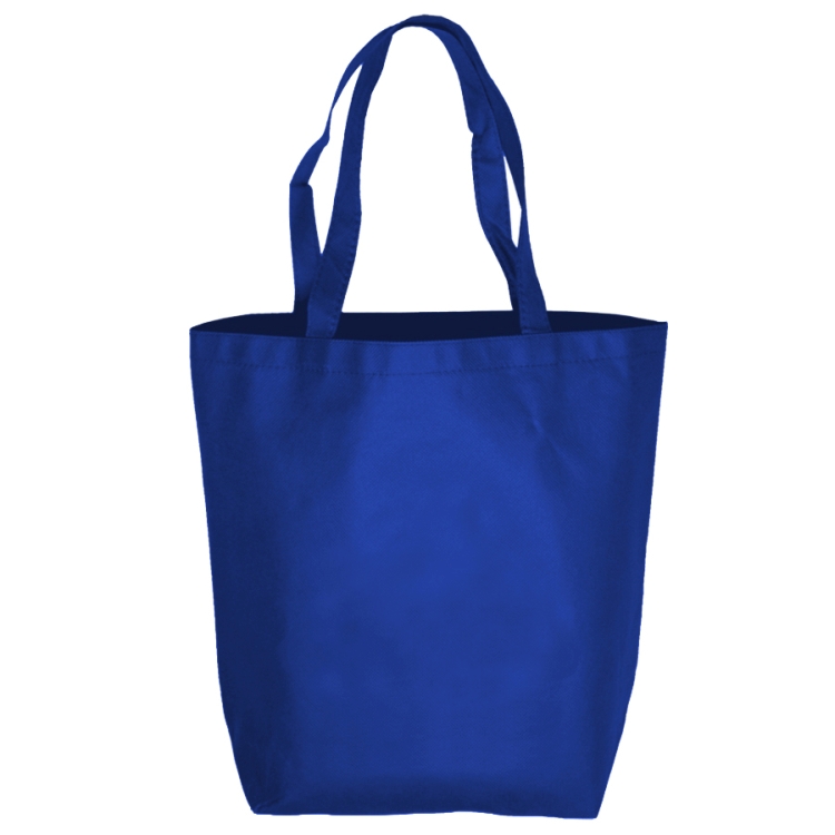 15"W x 14"H x 5"Gusset - "CORAL ECONOMY" Grocery and Shopping Tote Bag 5
