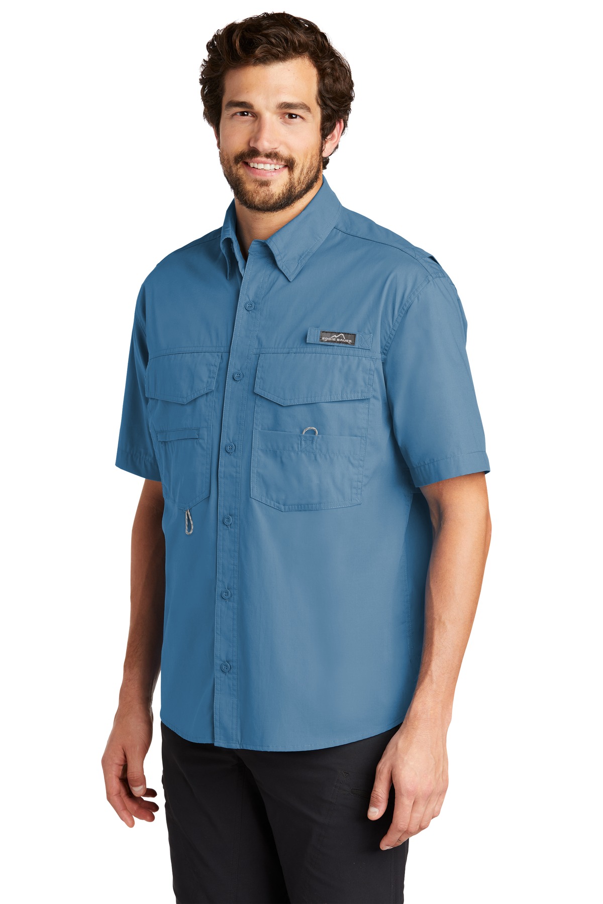 Eddie Bauer - Short Sleeve Fishing Shirt. EB608 16