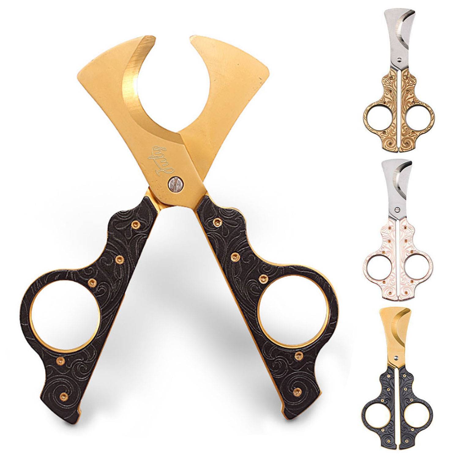 high-end hand-held cigar scissors 2