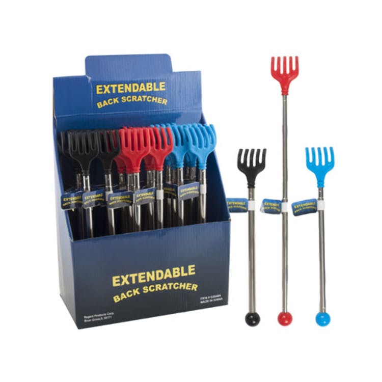 Back Scratchers - Assorted Colors Extendable to 14.75" 2