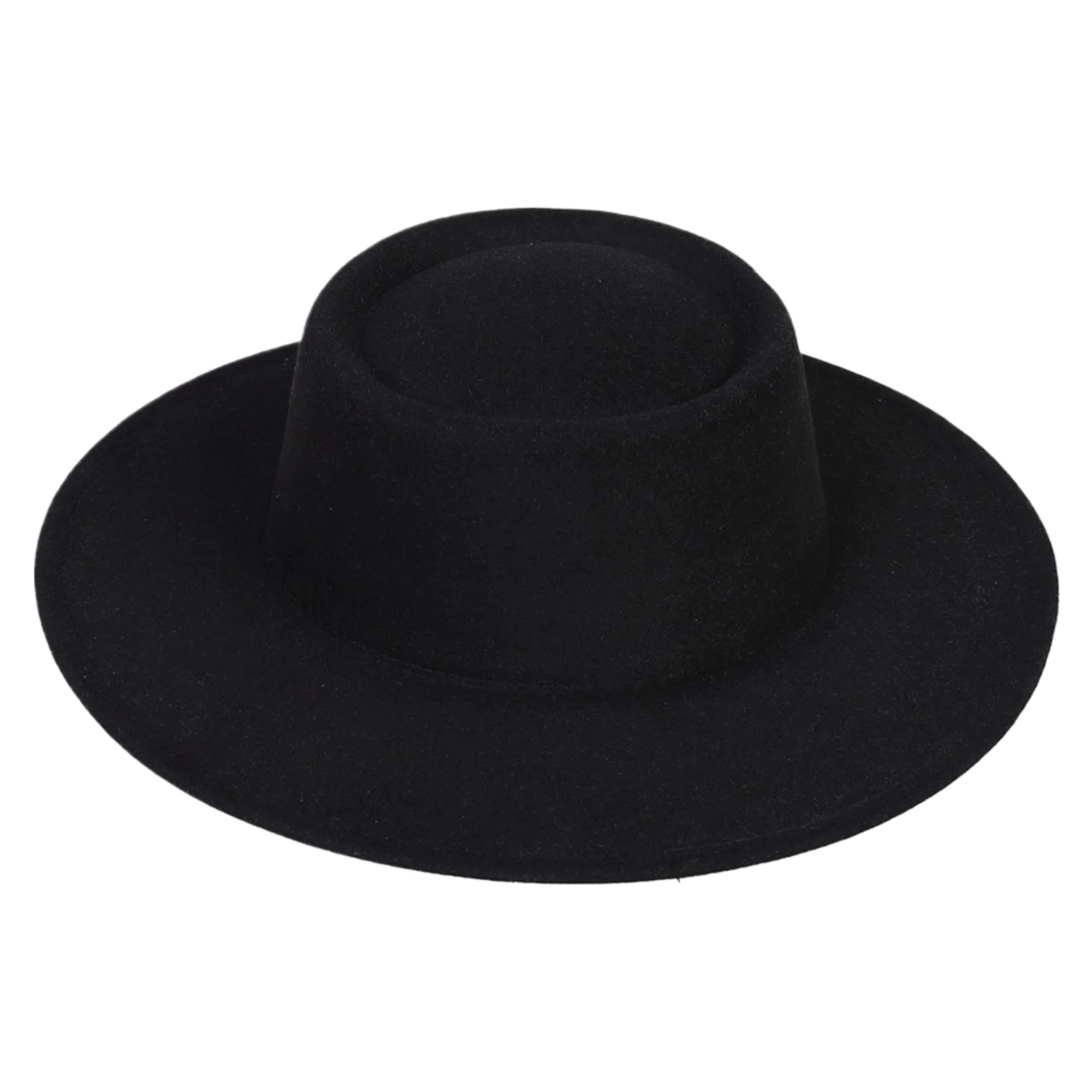 MOQ50 Wide Brim Vintage Fedora Hat 17