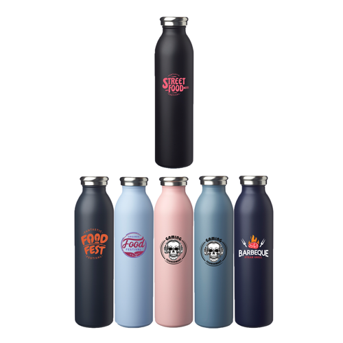 Classy Stainless Steel Water Bottle - Double Wall Vacuum, custom water bottle with logo imprint 17