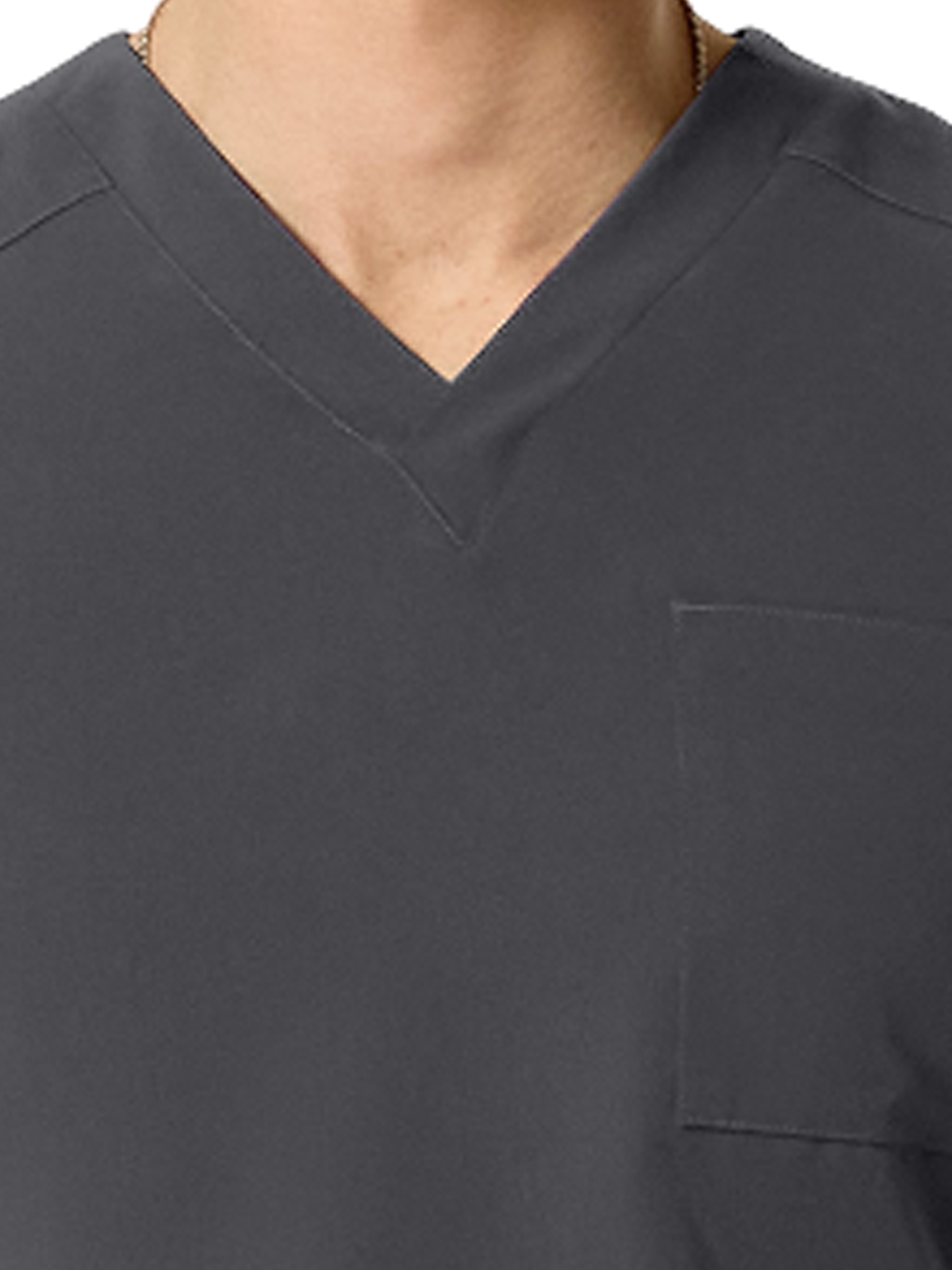 Parkley ABC - Men's One-Pocket SANTIAGO Basic V-Neck Top 1