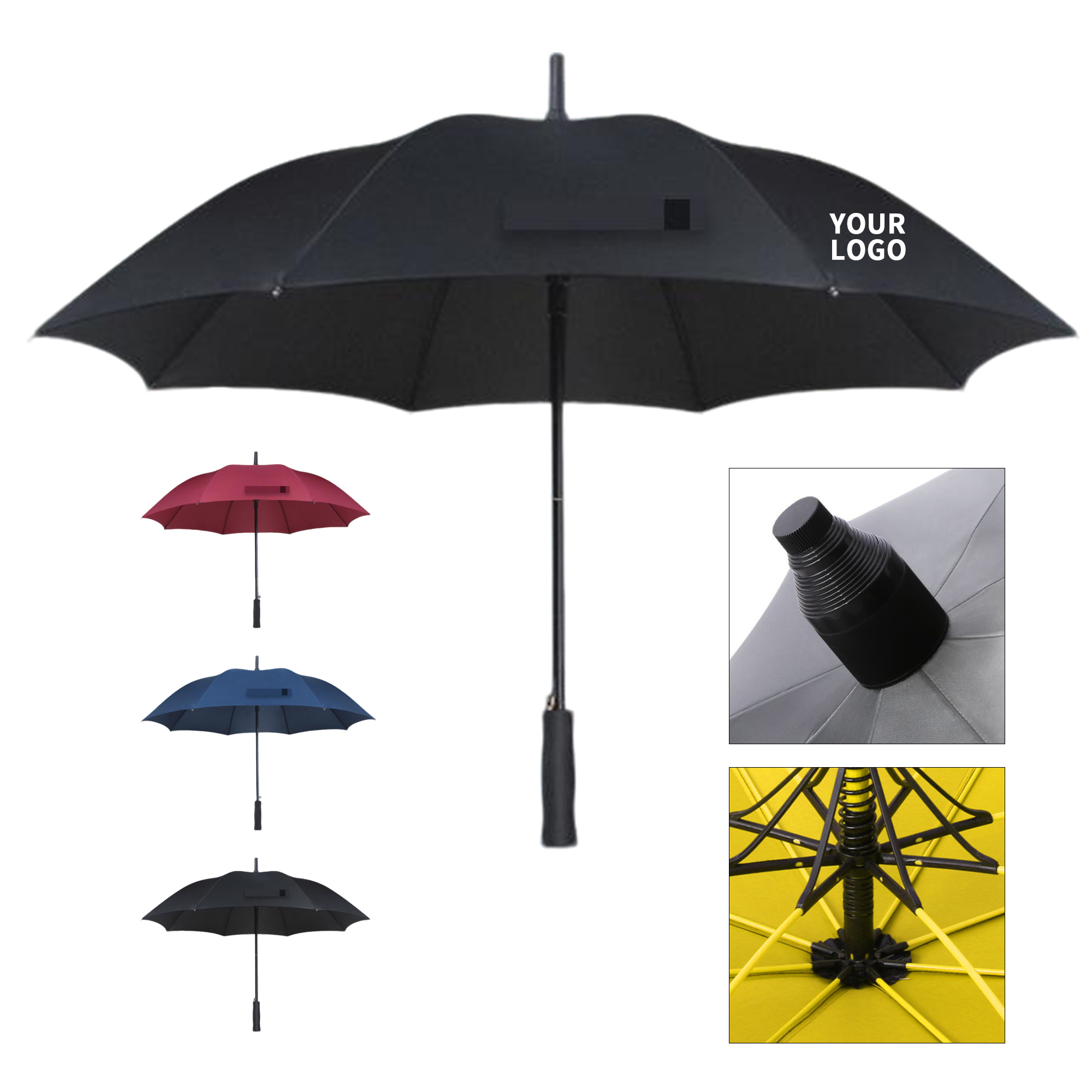 Inversion Umbrella Double Layer Canopy Design 3