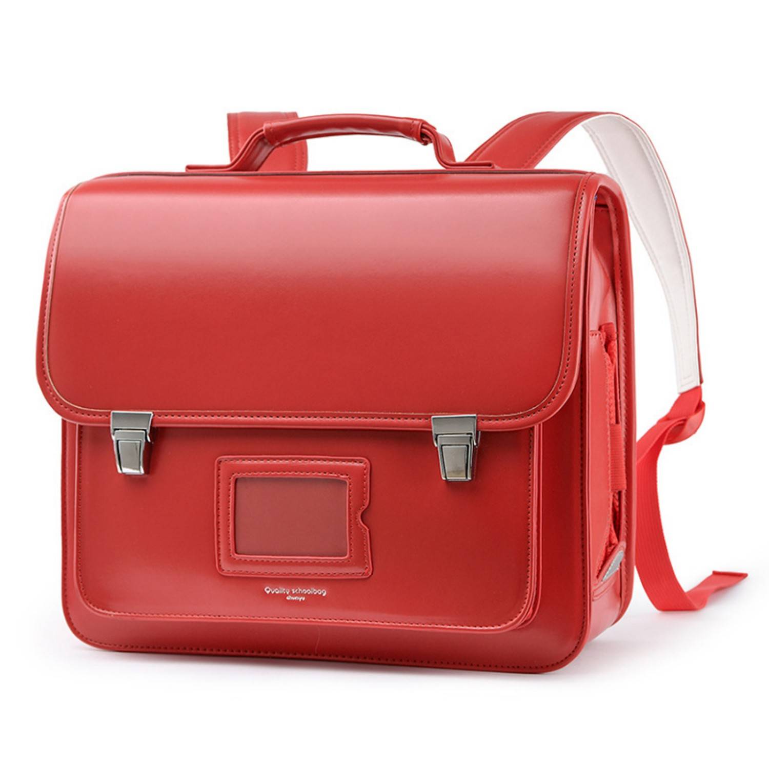 PU Leather Waterproof Kids School Backpack 7