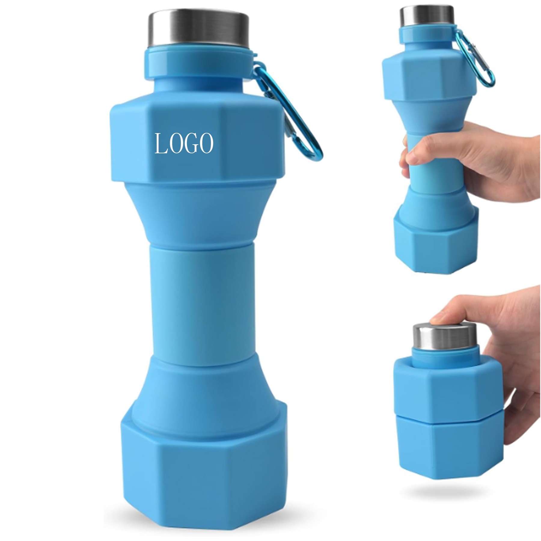Silicone Collapsible Water Bottle