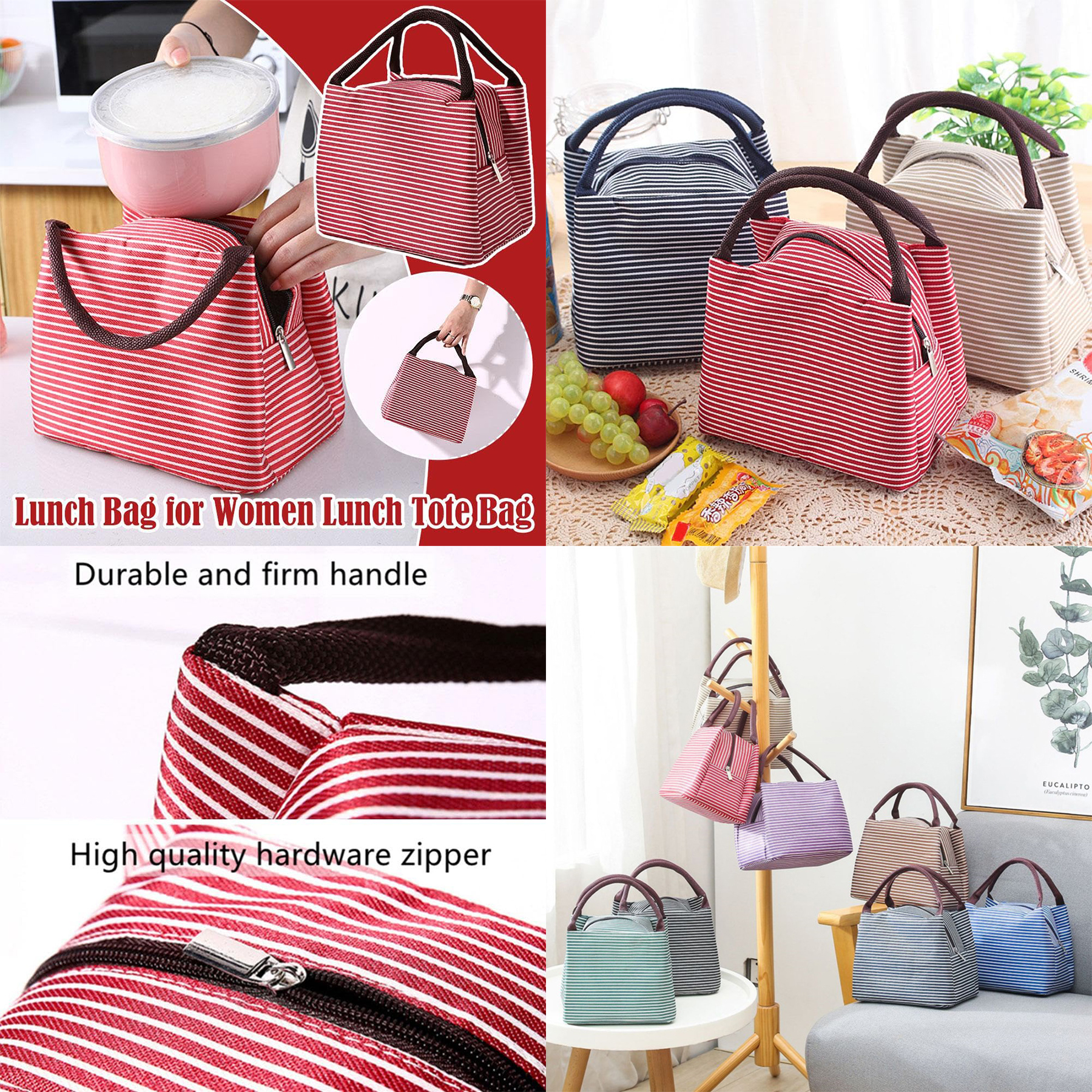 Lunch Bag Reusable Cooler Bag 2