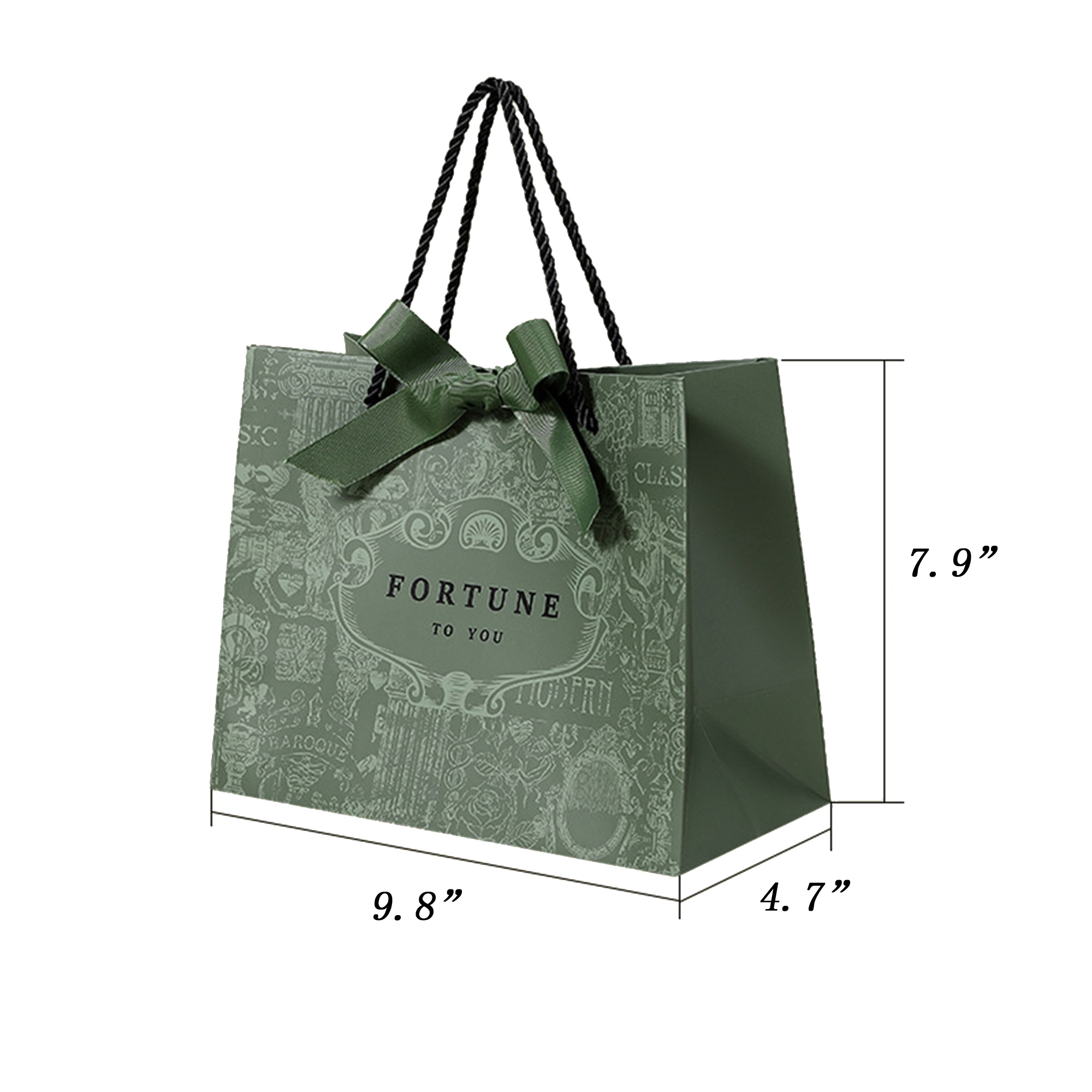 Fashionable Bow-Shaped Hand-Held Gift Bag 3