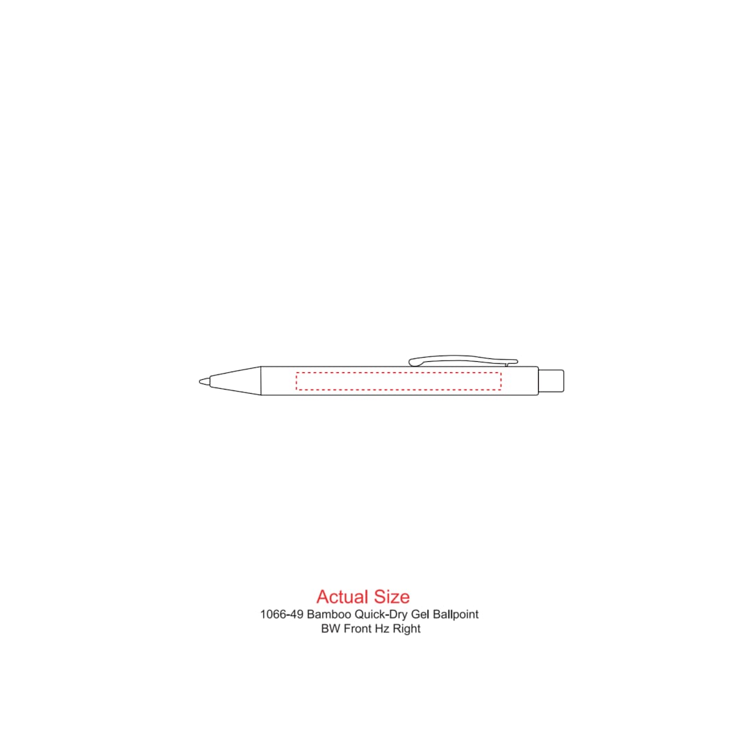 Bamboo Quick-Dry Gel Ballpoint 10