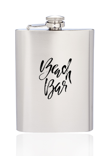 8 oz. Verano Stainless Steel Hip Flasks 26