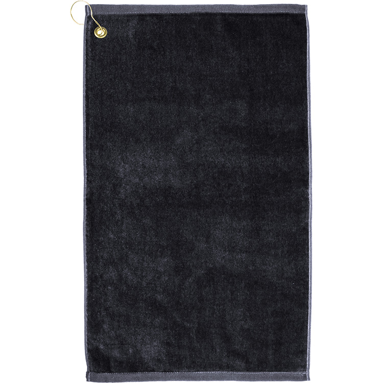 Medium Weight Velour Golf Towel 16 x 25 7