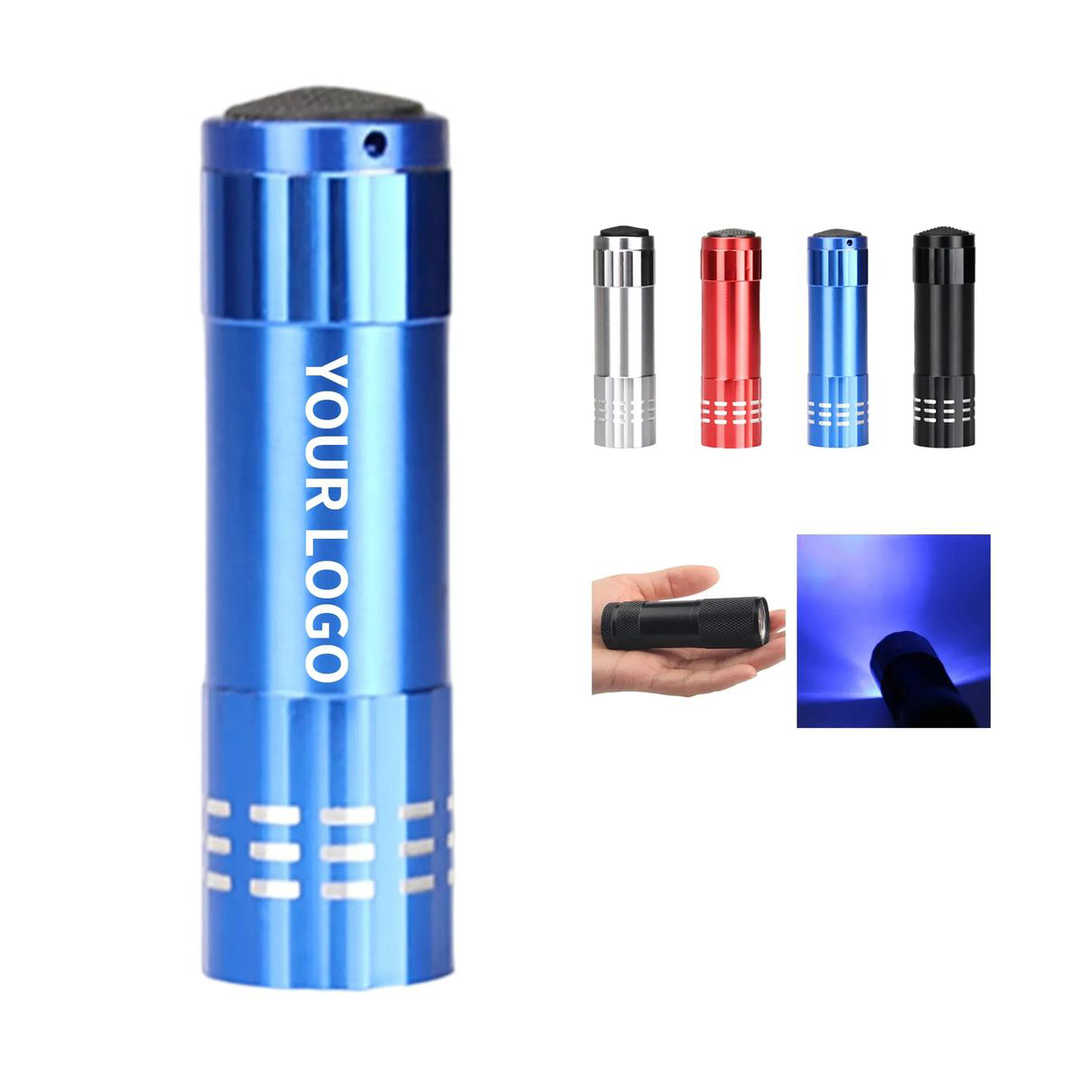 Handheld 9 LED Flashlight Lightweight and Compact 3