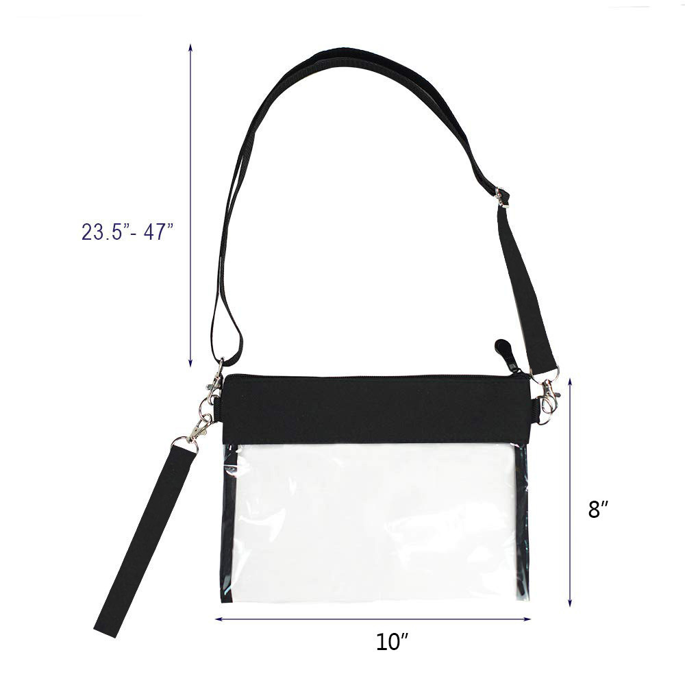 Transparent Cross Body Purse Bag 5