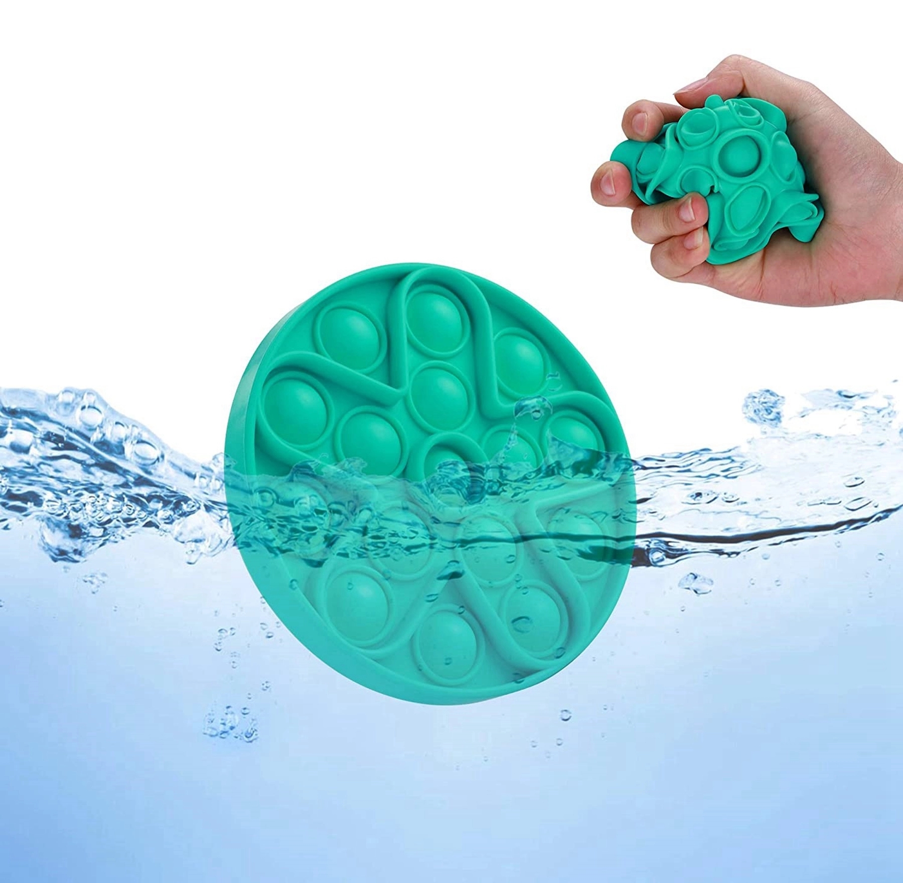 Round Silicone Push Pop Bubble Fidget Toy 15