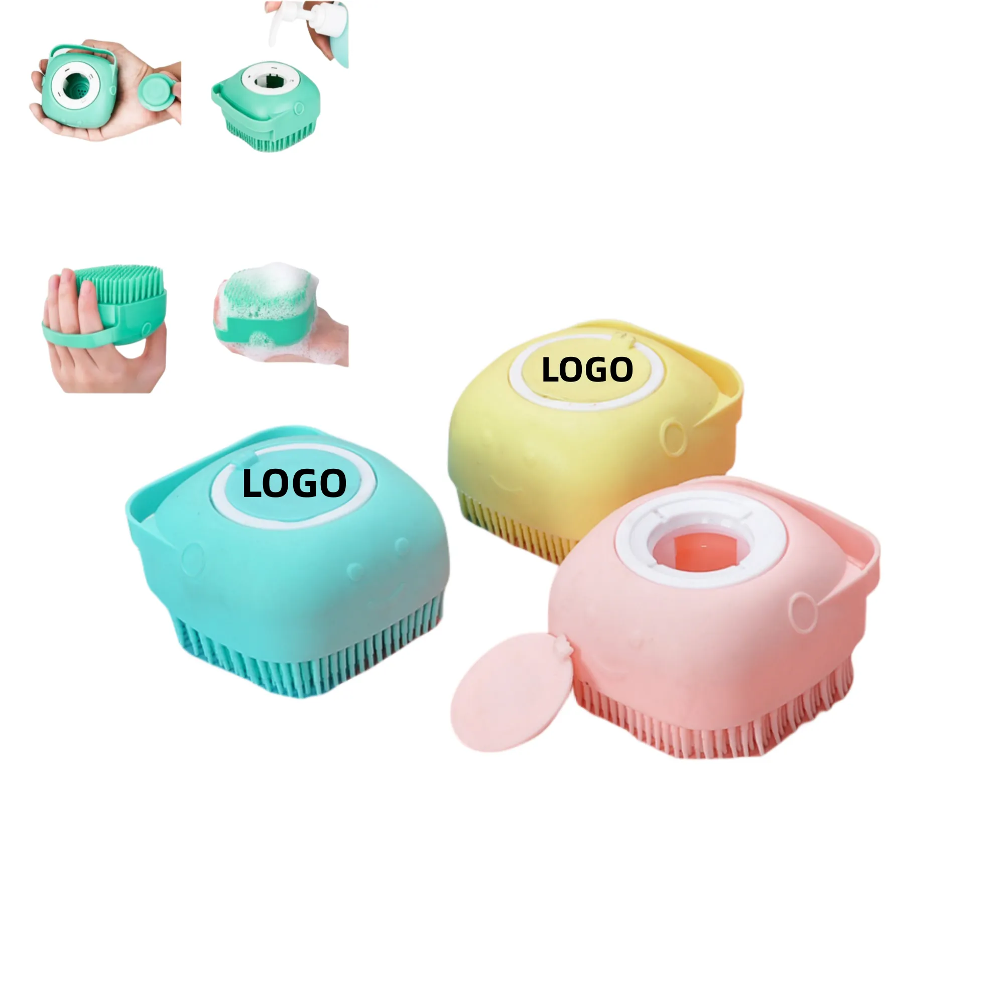 Pet Bath Massage Brush 1
