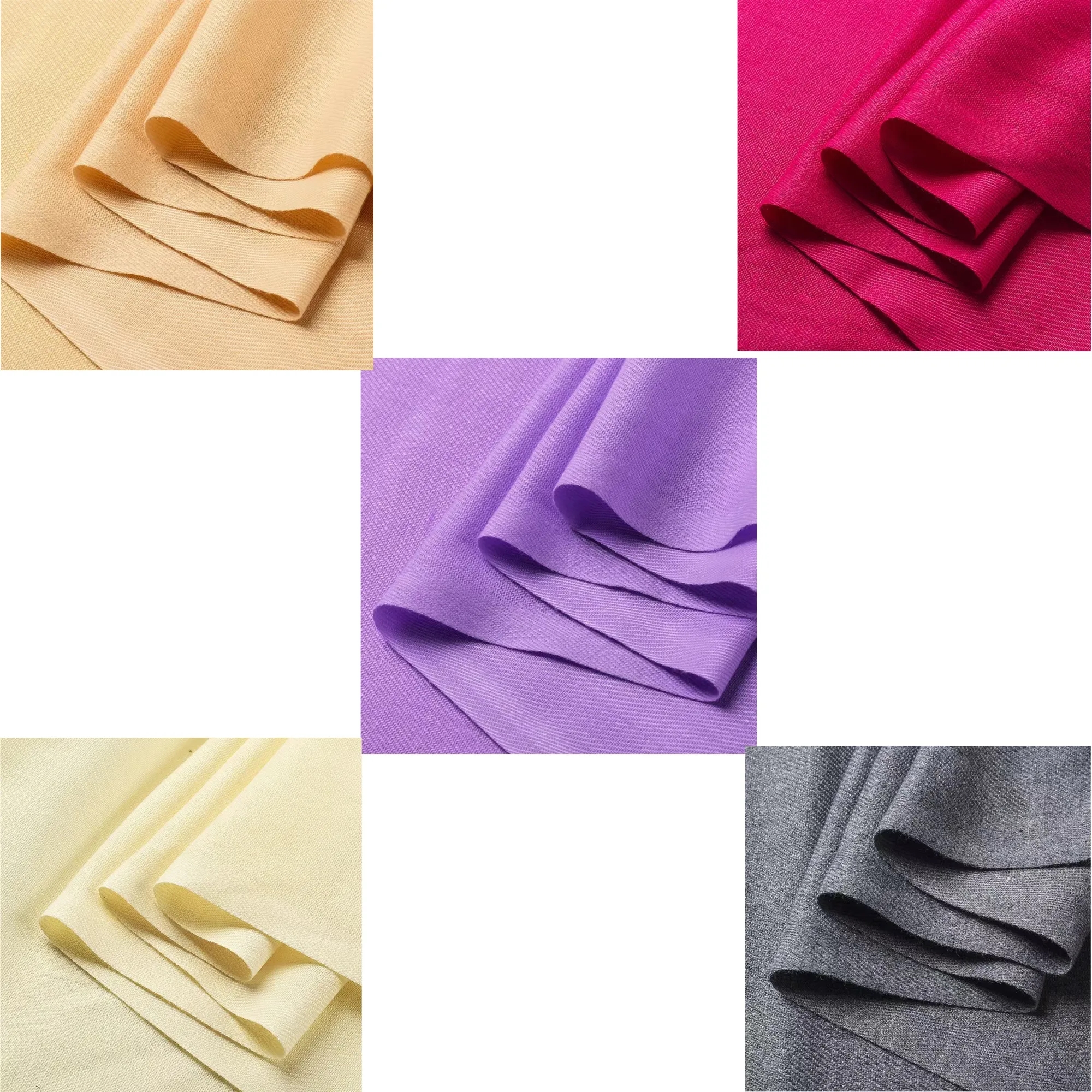 Solid Color Cashmere-like Shawl Scarf 4